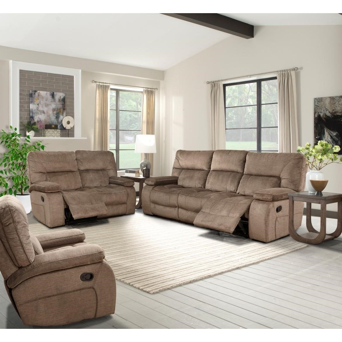 Parker Living Chapman MCHA 834 KON Casual Dual Reclining Sofa with